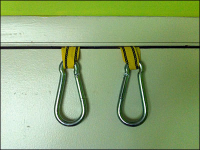 Suspension Trainer Door Mounting