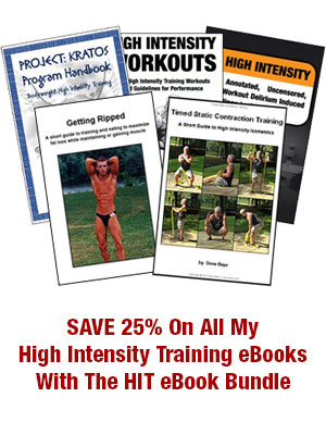 Drew Baye High Intensity Training eBook Bundle