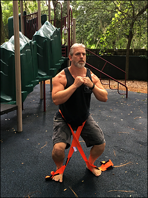 Timed Static Contraction Belt Squat